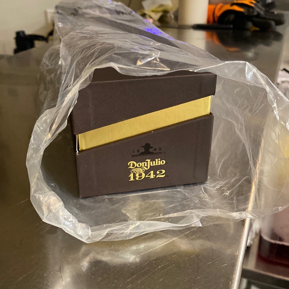 Don Julio 1942 box and bottle set, *mint*